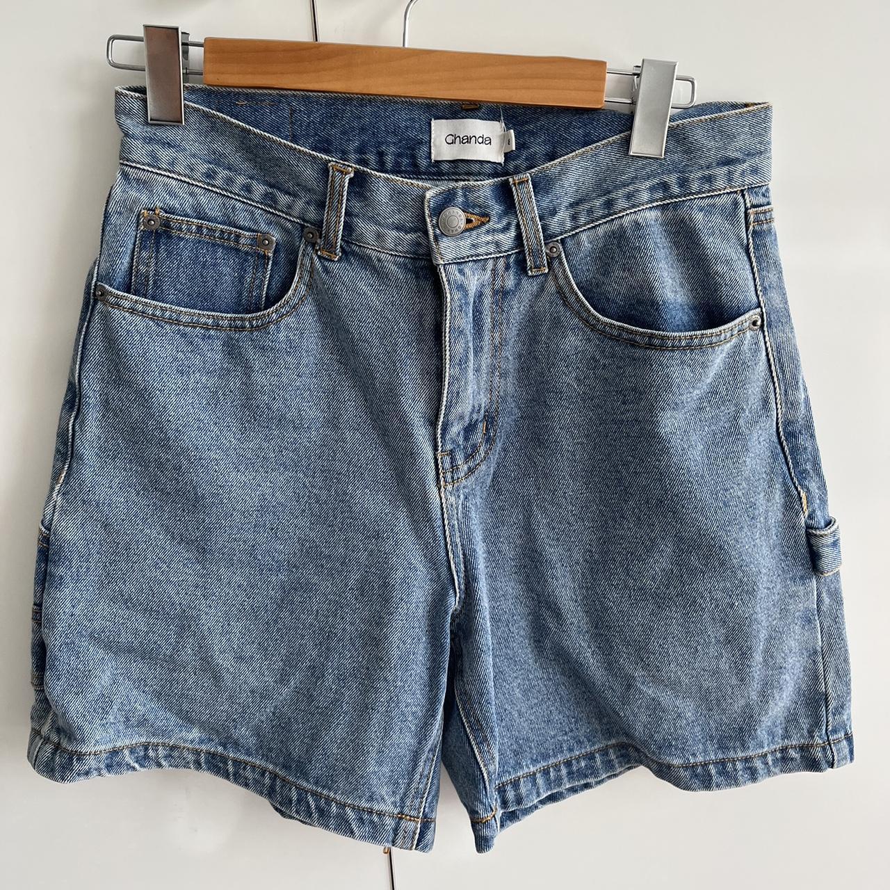 Denim Jorts Ghanda Never Worn Size 8 Depop