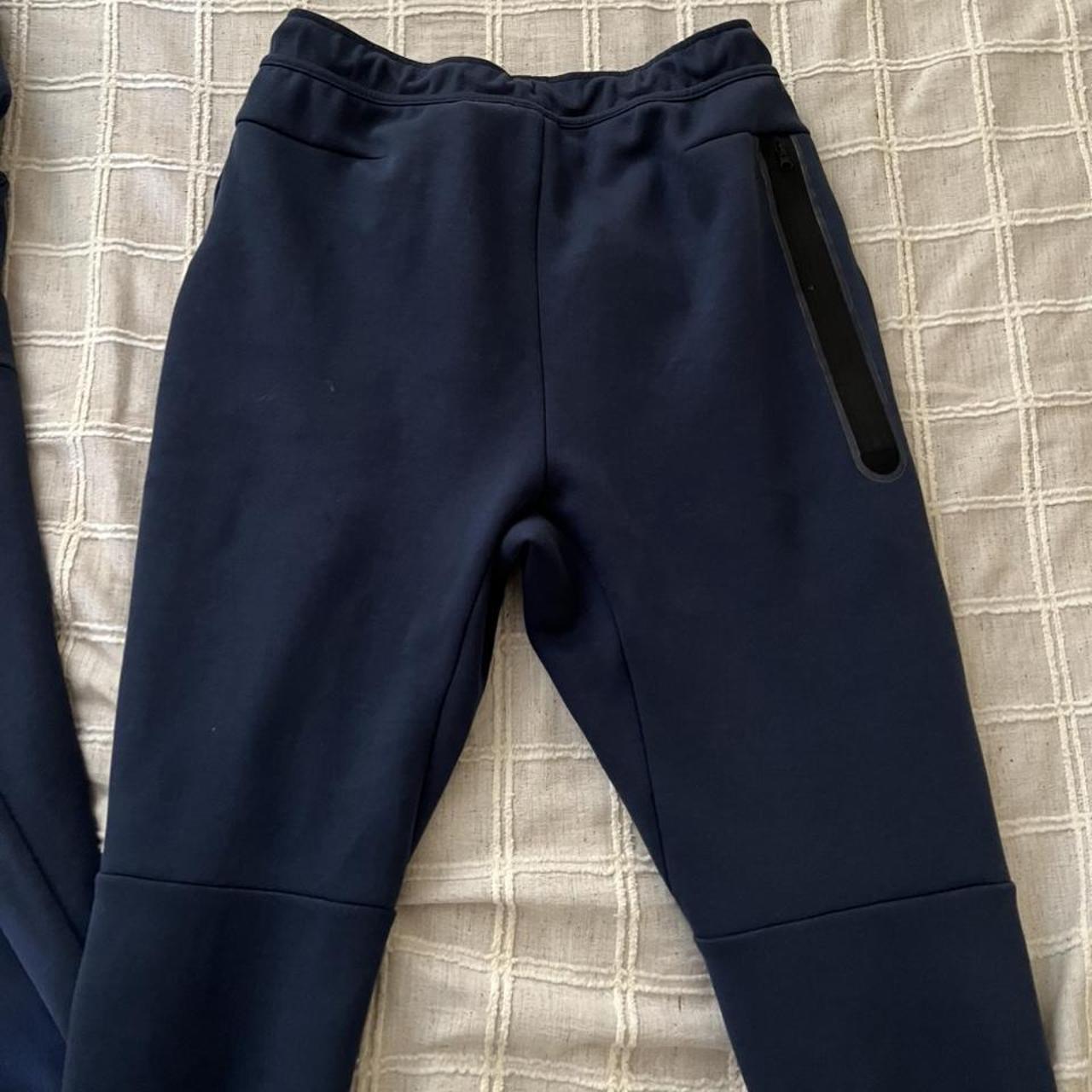 nike tech fleece tracksuit navy