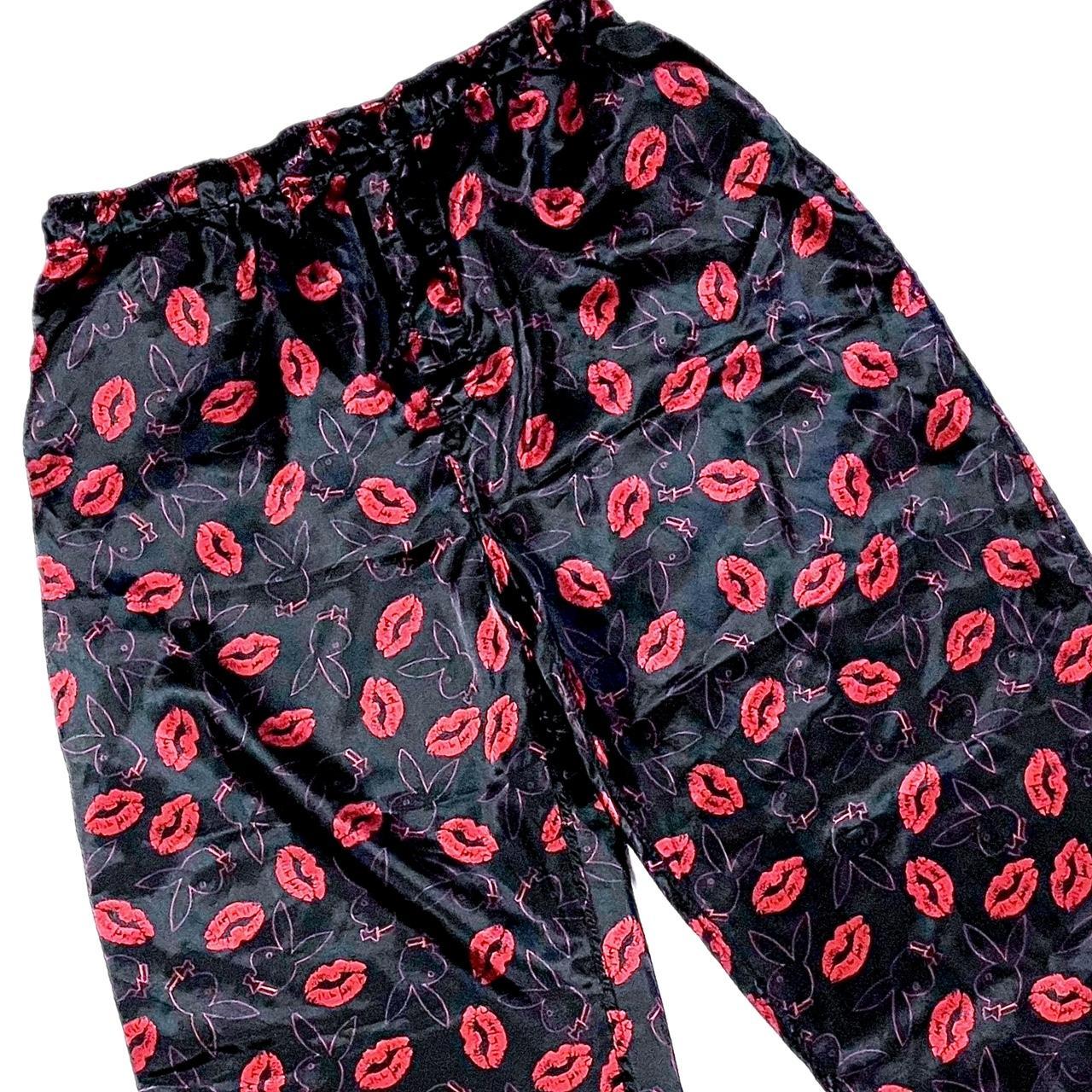 Vintage Playboy satin pajama pants ☆ from the... Depop