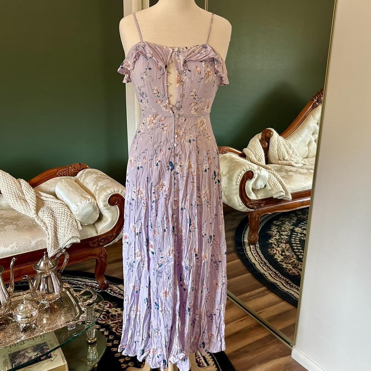 Purple maxi dress forever 21 best sale