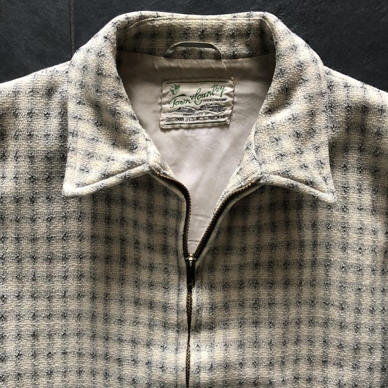 1950s 50s field & stream wool ricky jacket... - Depop