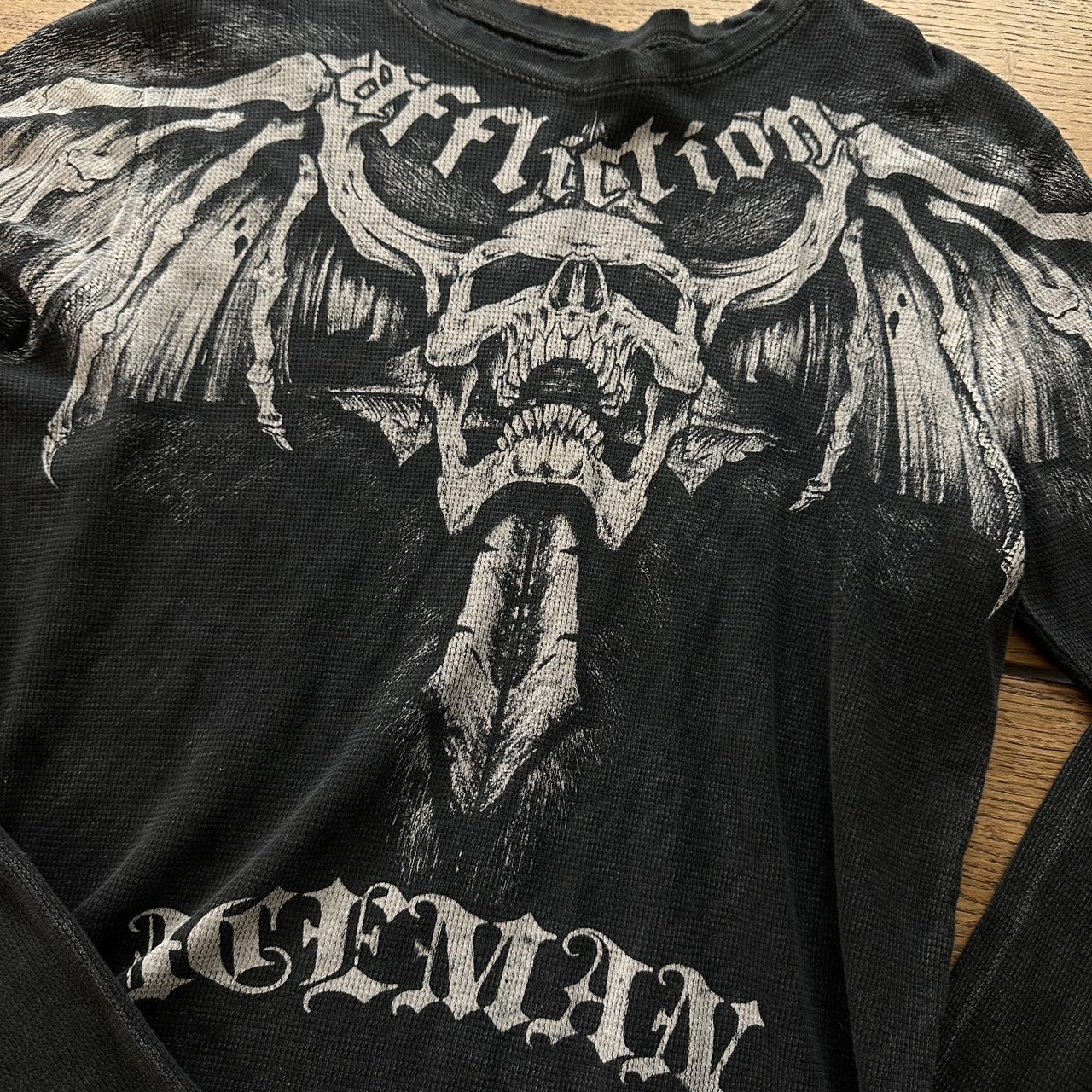 affliction x chuck liddell signature series insane... - Depop