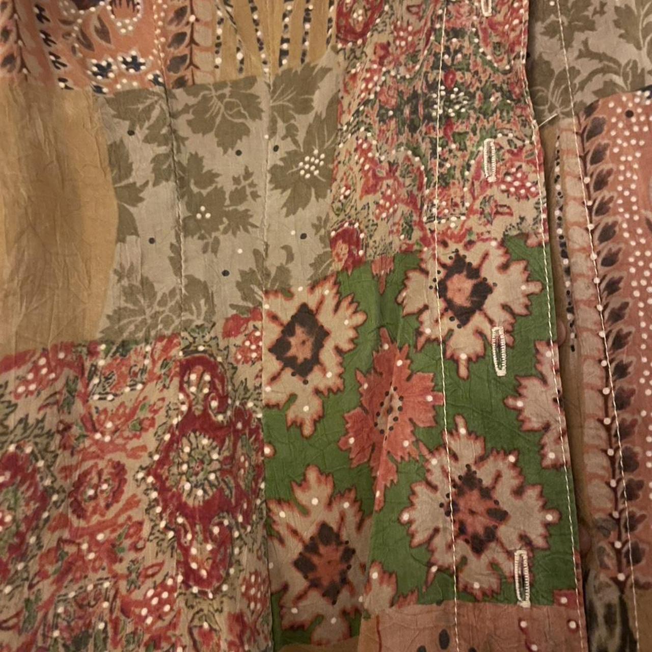 Women's Blouse - Multi - M – flowy patterned butt… - image 2