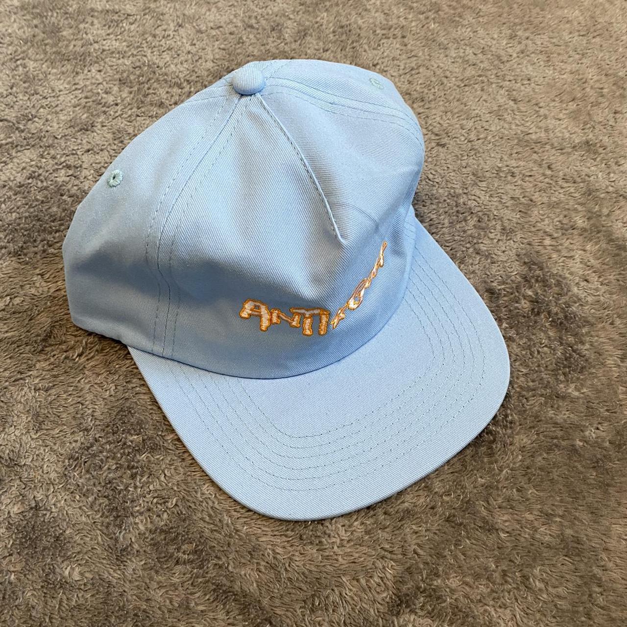 Golf Wang Blue Anti Golf 6 Panel Hat Size: One... - Depop