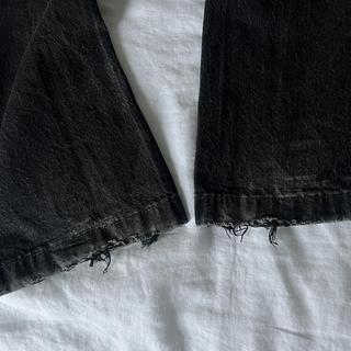 ACNE STUDIOS 1978 VINTAGE BLACK FLARED JEANS SIZE