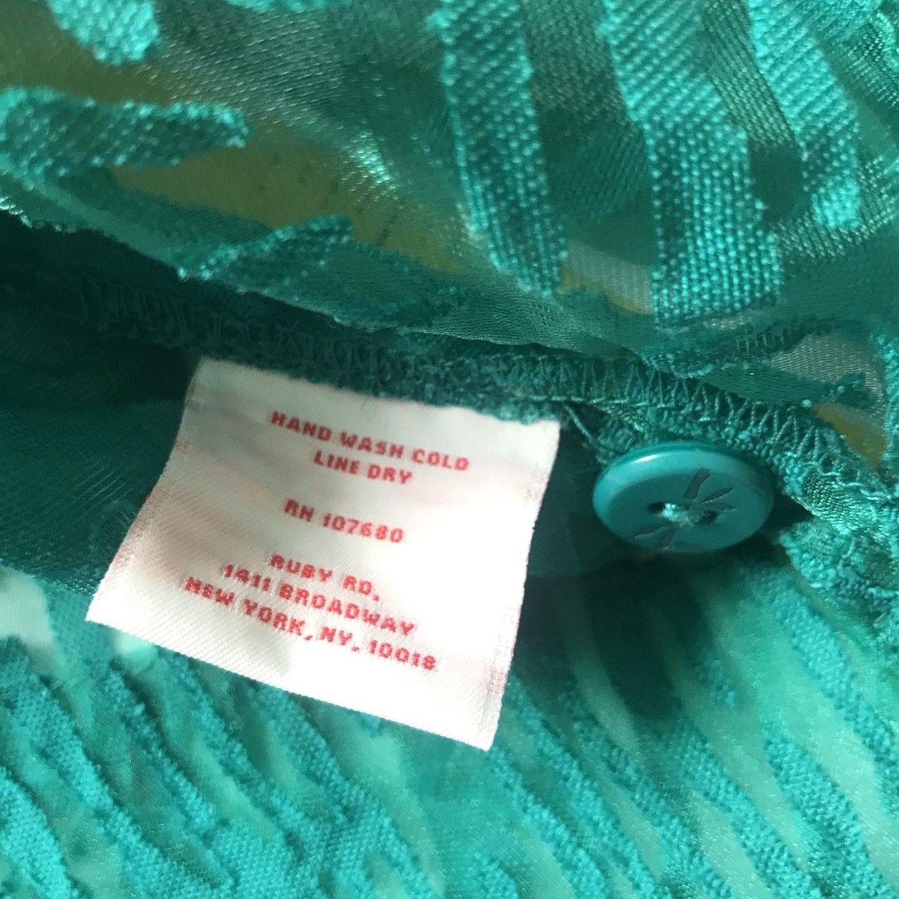 Ruby Rd. Women's Blouse - Green - 10 – Ruby Rd. G… - image 5