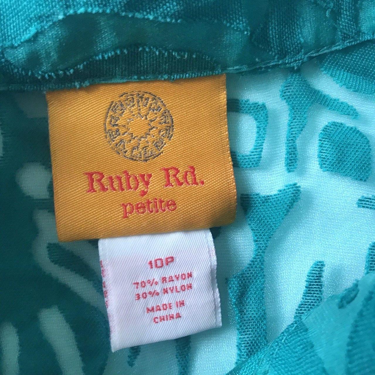 Ruby Rd. Women's Blouse - Green - 10 – Ruby Rd. G… - image 4