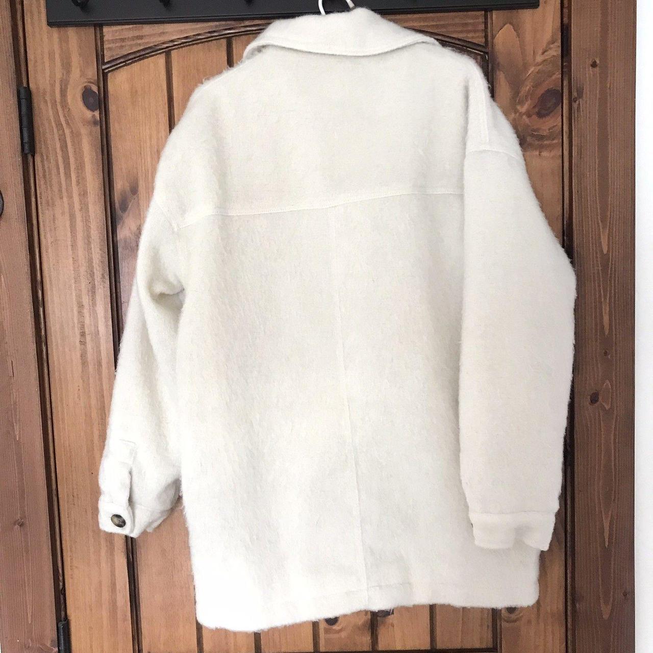 Universal Thread Men's Shacket Jacket - White - S… - image 3