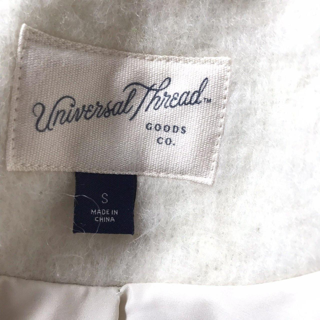 Universal Thread Men's Shacket Jacket - White - S… - image 4