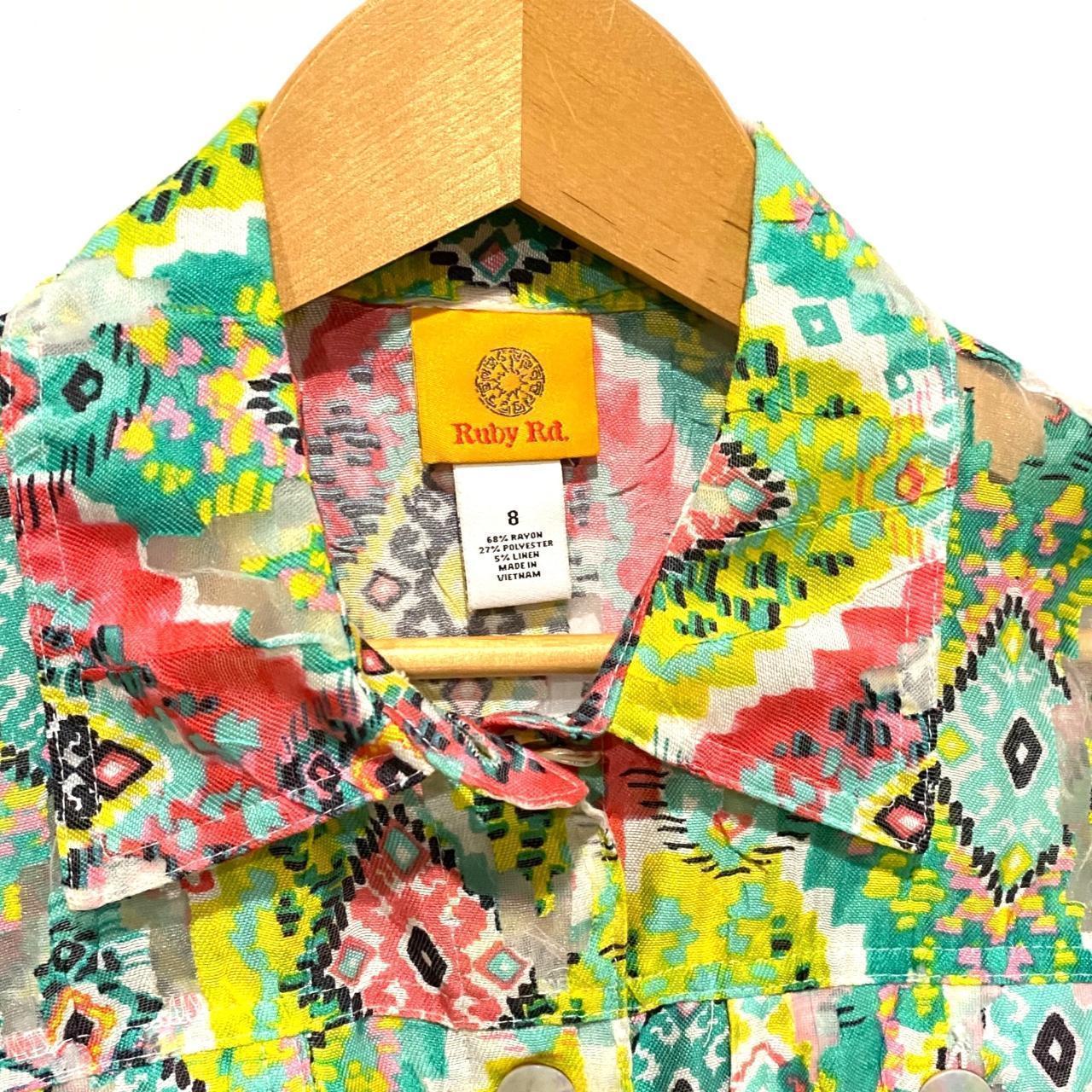 Ruby Rd. Women's Blouse - Multi - 8 – Ruby Rd. az… - image 2