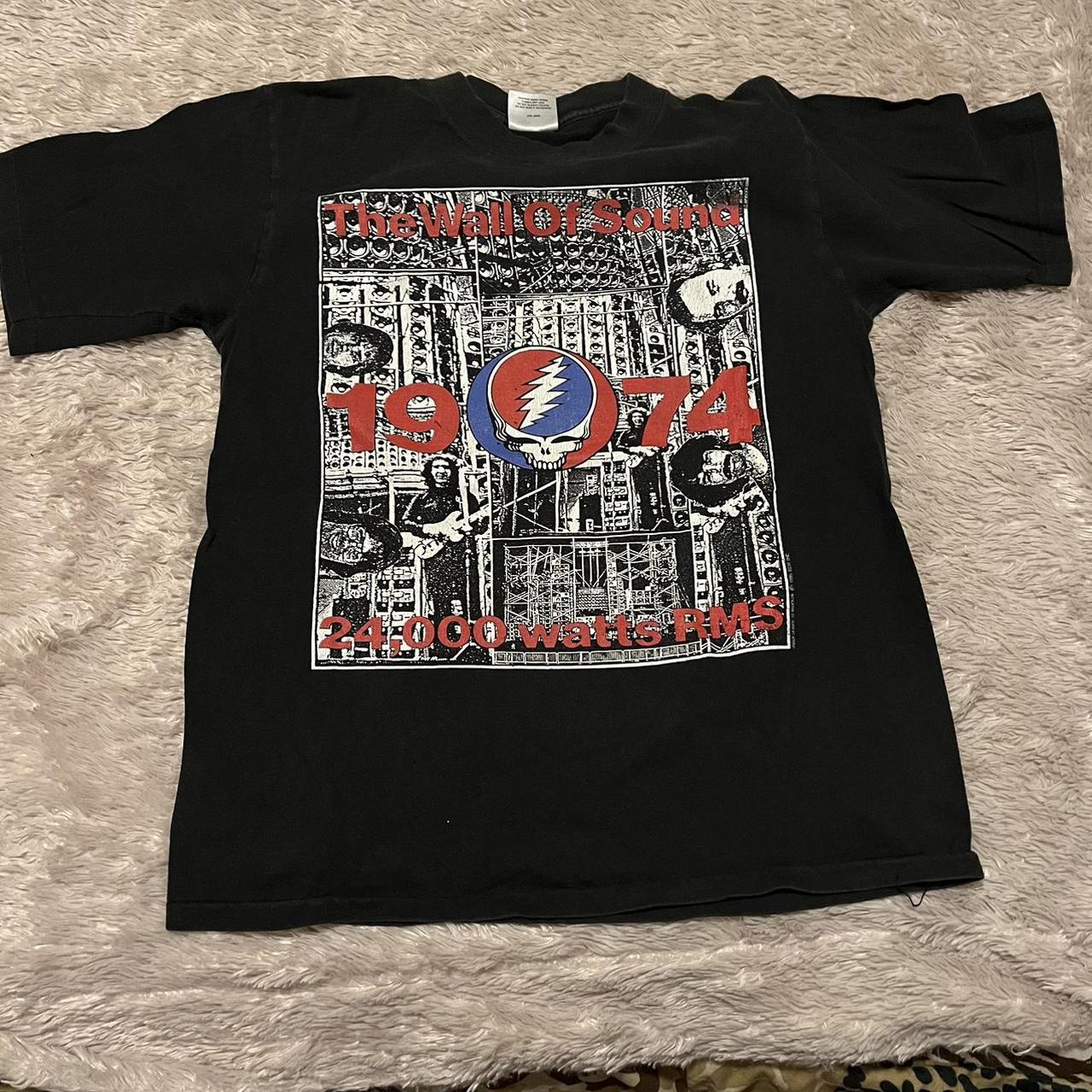 Vintage 1990 Grateful Dead 'wall of sound 1974'... - Depop