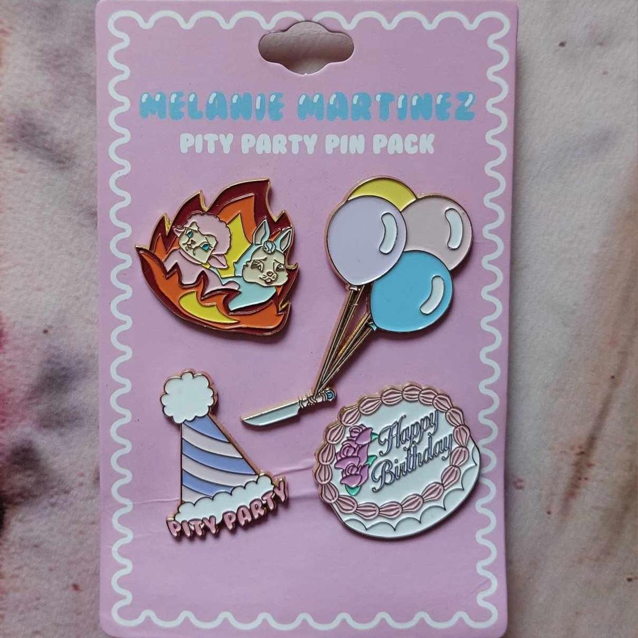 Pity party Melanie Martinez pin pack super rare... - Depop