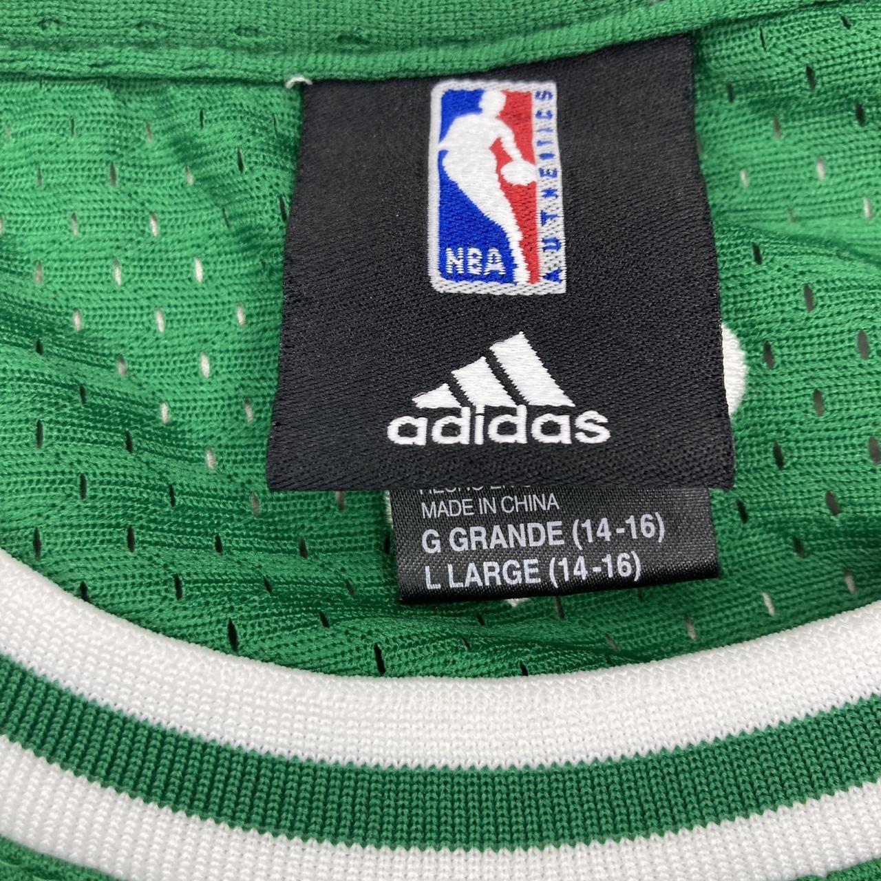 Boston Celtics Kevin Garnett jersey. Kids L fits - Depop