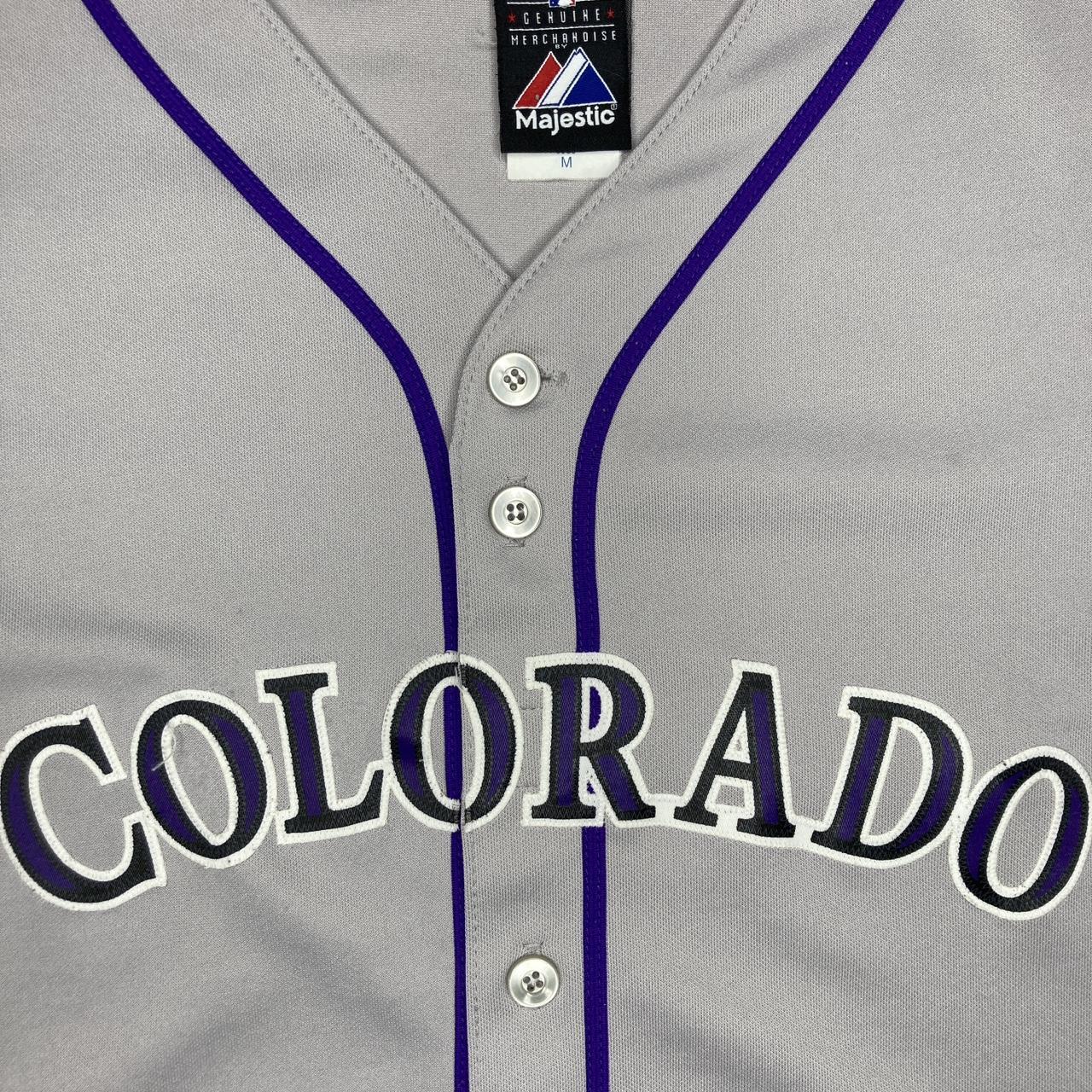 Colorado Rockies shirt. Youth large. Never worn. No - Depop
