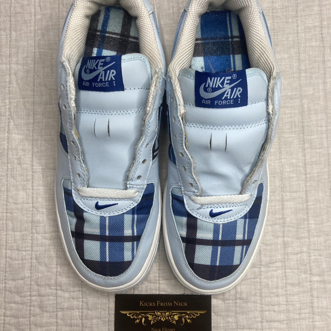 womens plaid air force 1