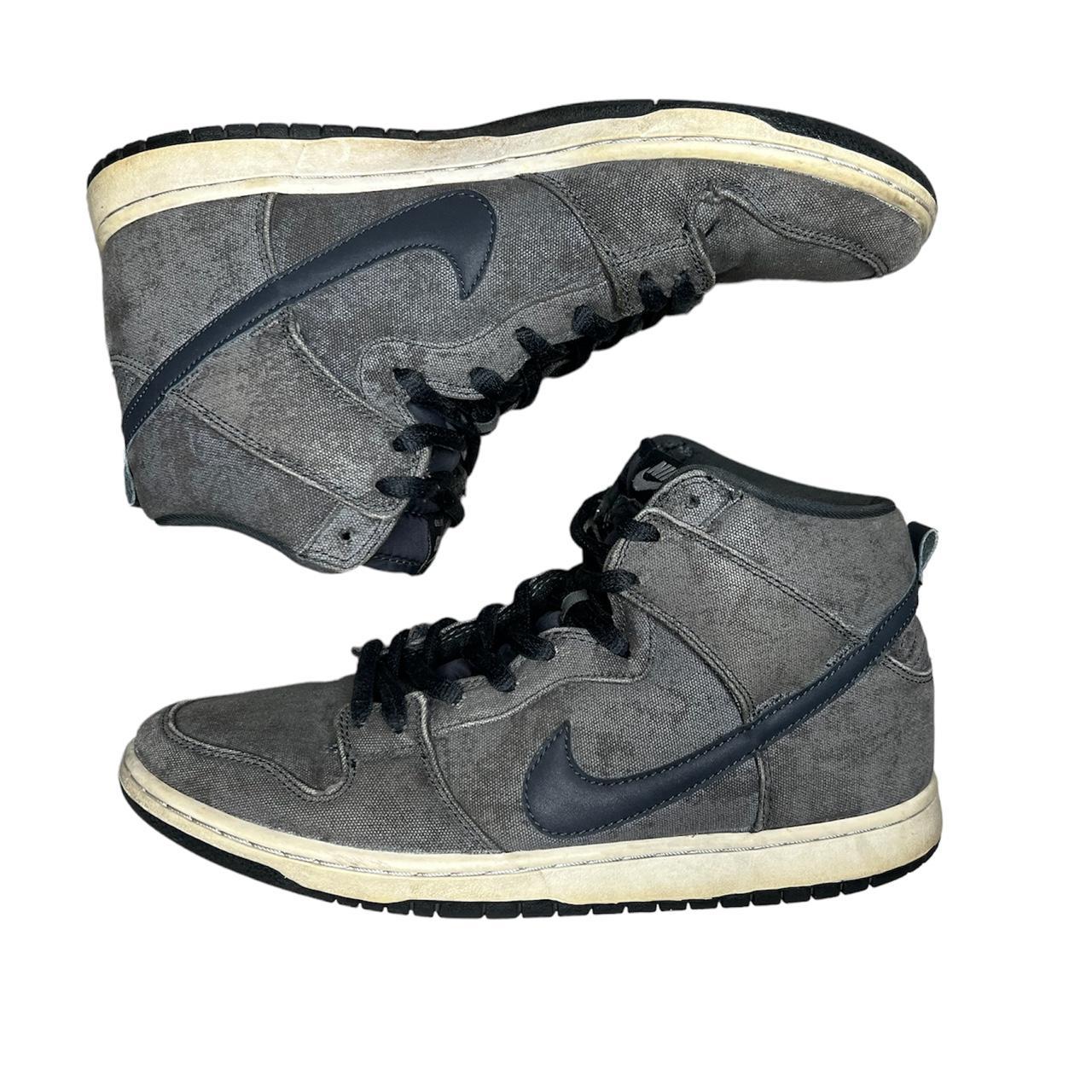 nike dunk sb high stained canvas