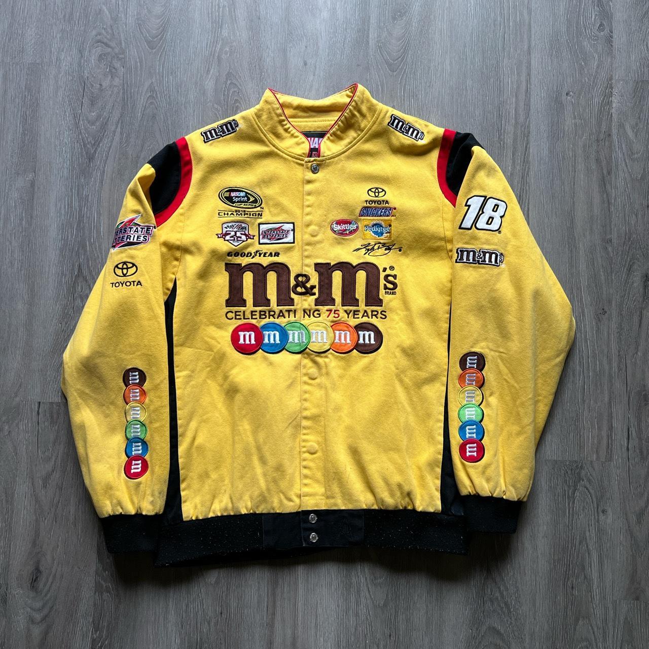 Vintage Jeff Hamilton Cheerios NASCAR jacket size... - Depop