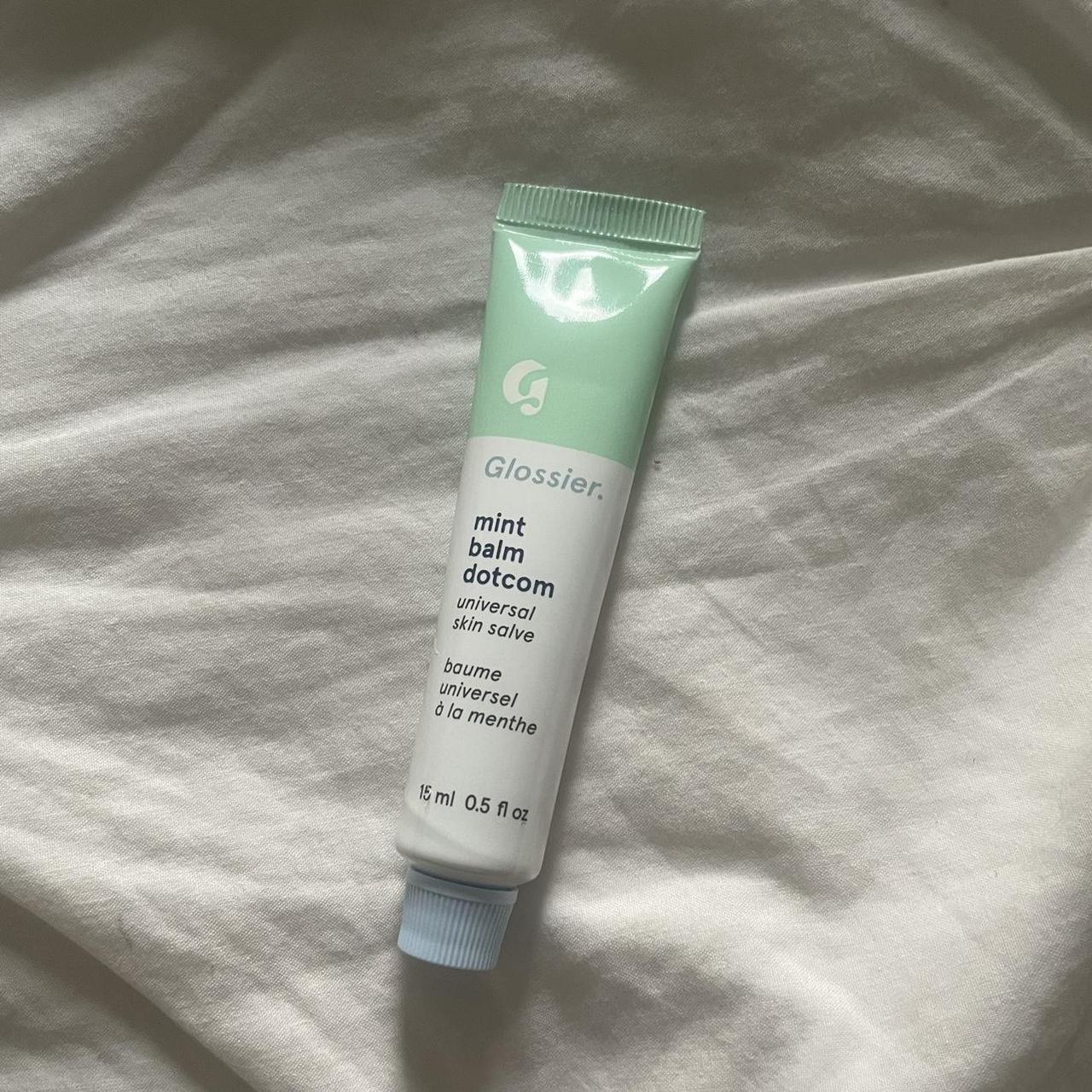 Bnib Glossier Mint Balm Dotcom Brand New Glossier Depop