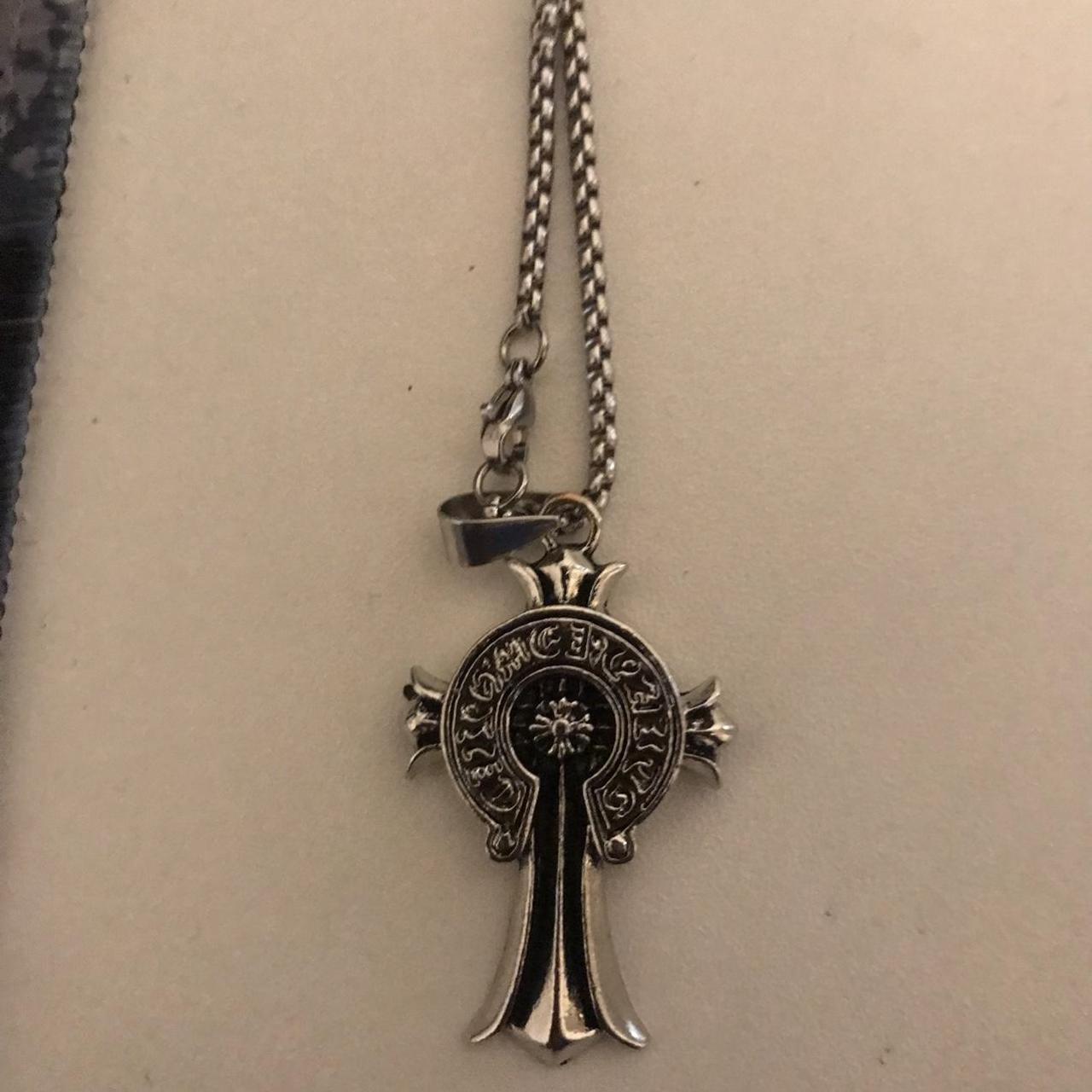 Chrome Hearts Men's Grey Jewellery | Depop