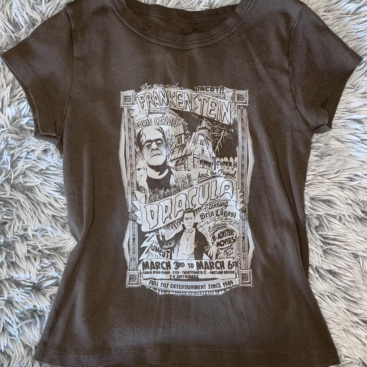 brandy Frankenstein graphic tee!! No flaws Depop