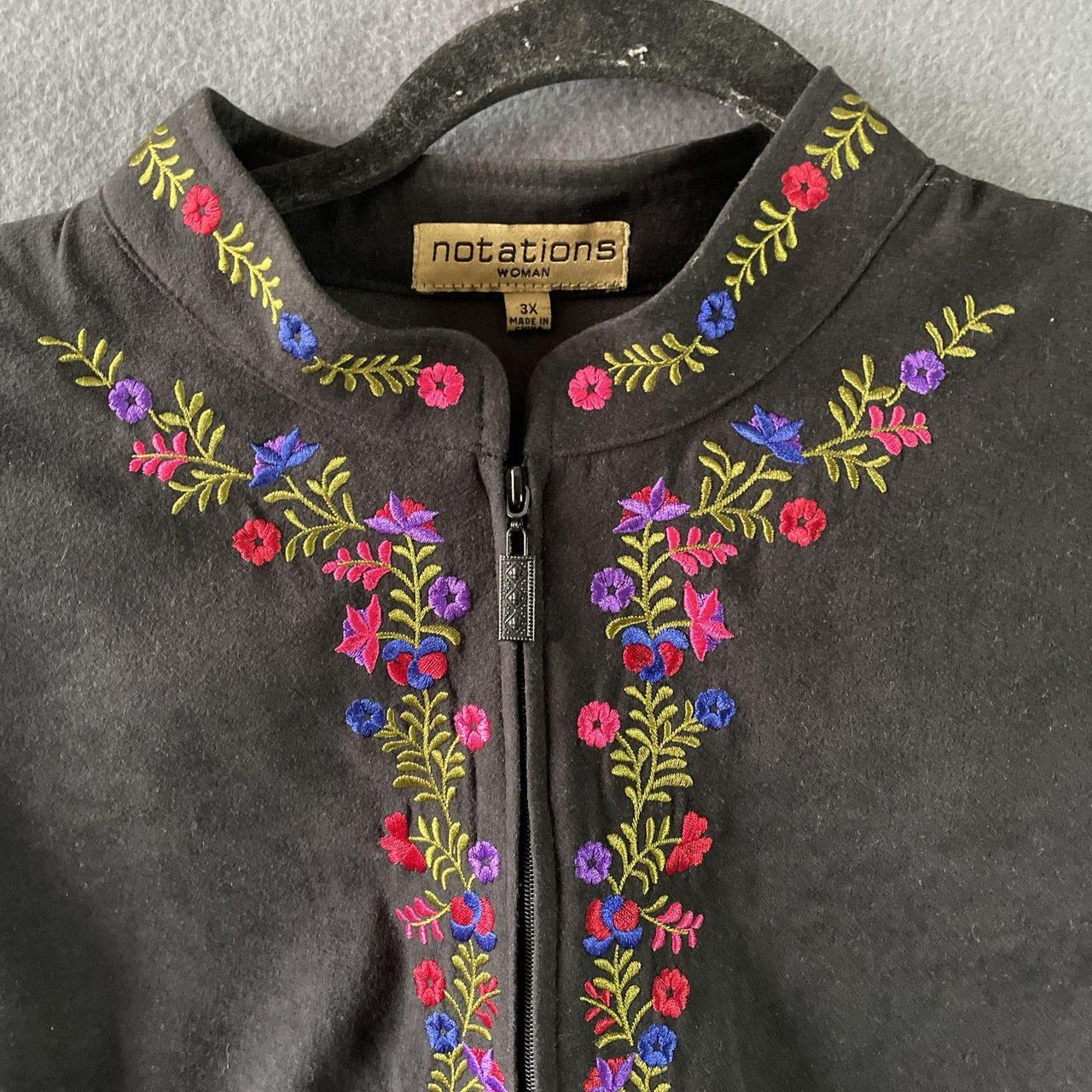 Notations Women's Lightweight Jacket Jacket - Bla… - image 2