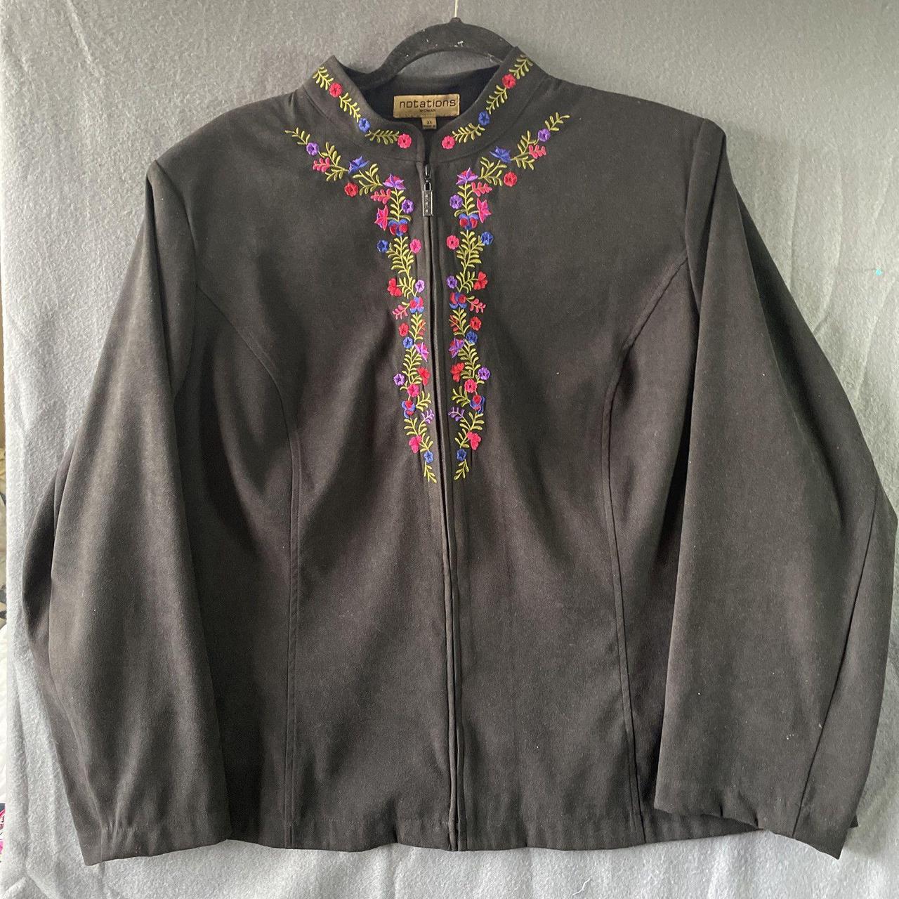 Notations Women's Lightweight Jacket Jacket - Bla… - image 1