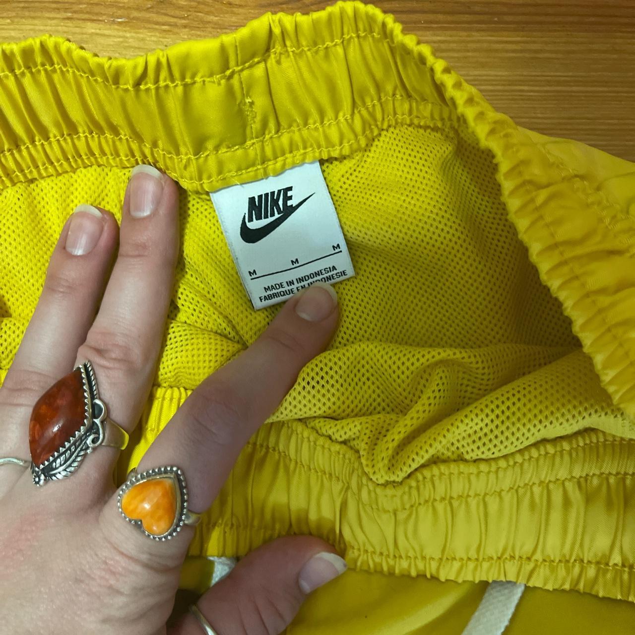 Men’s mustard yellow Nike shorts. Size medium and... Depop