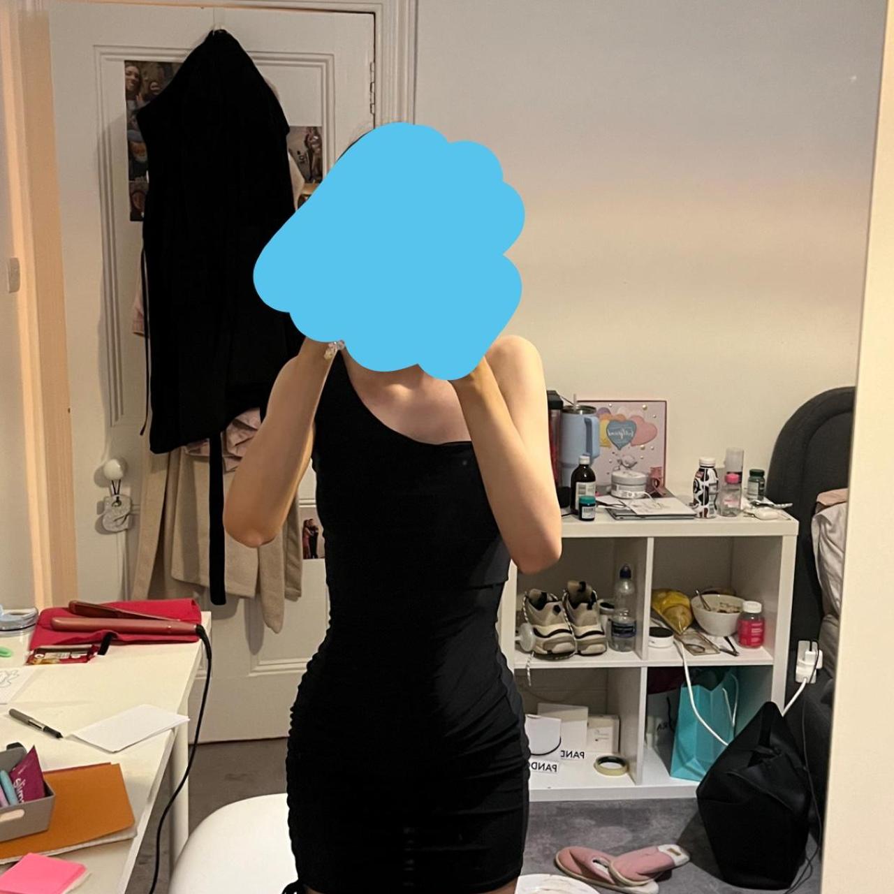 Small black dress has only been worn once brilliant... - Depop
