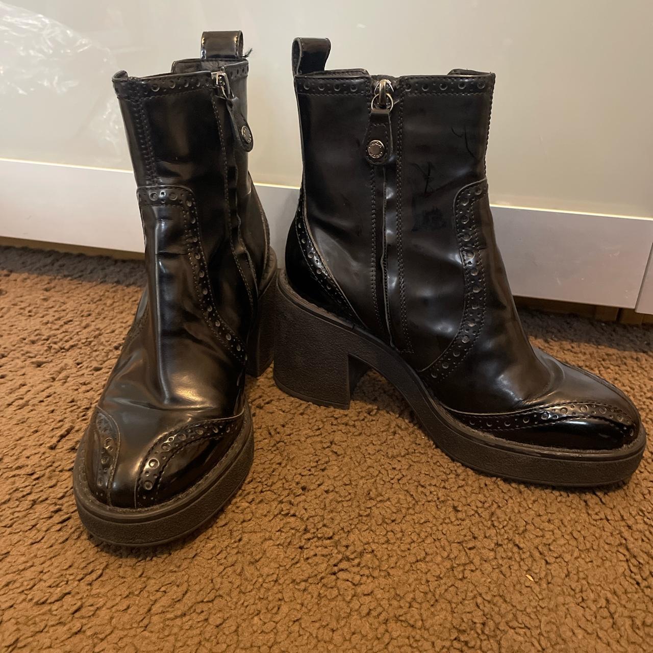 geox comfort leather booties
