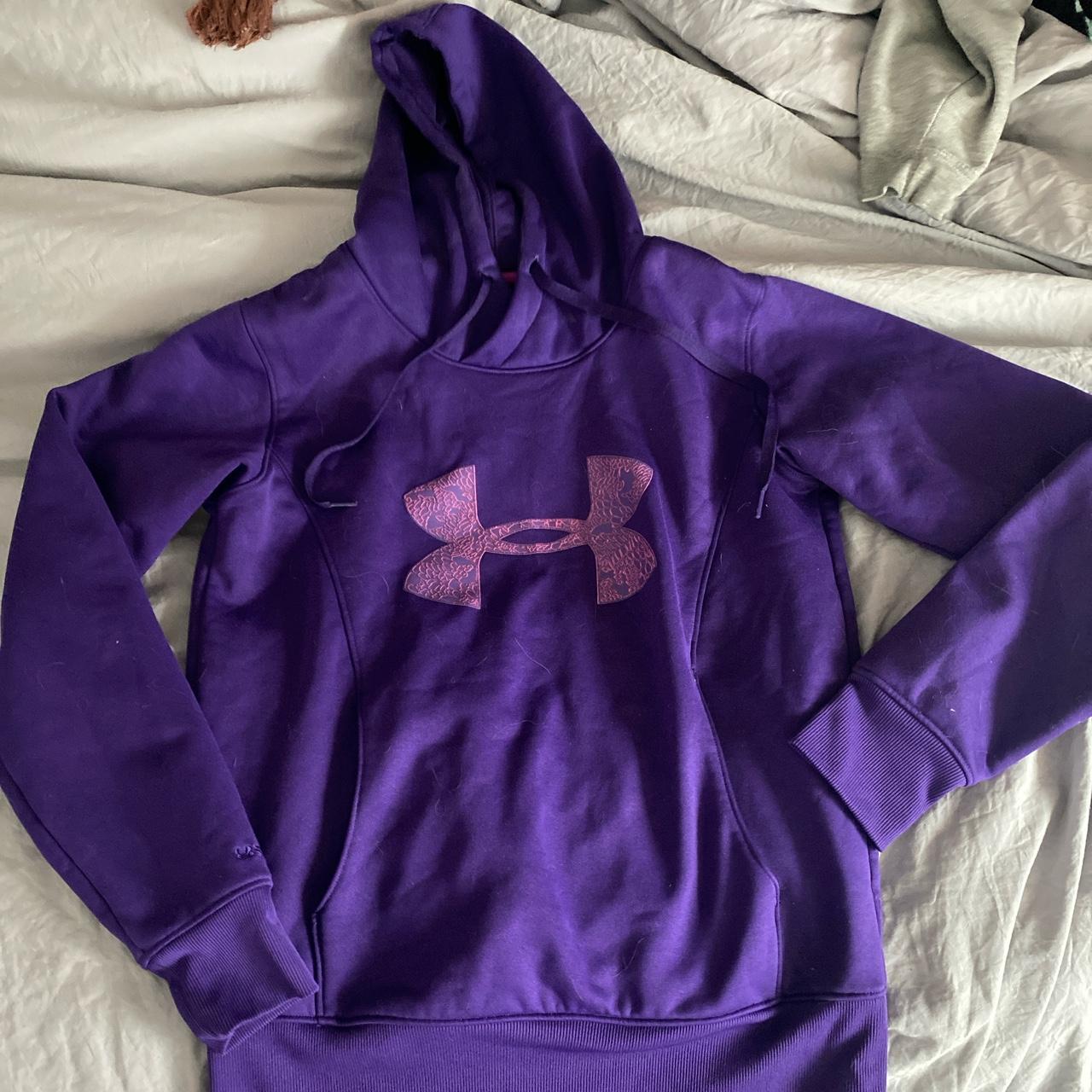 Under armour deals hoodie purple