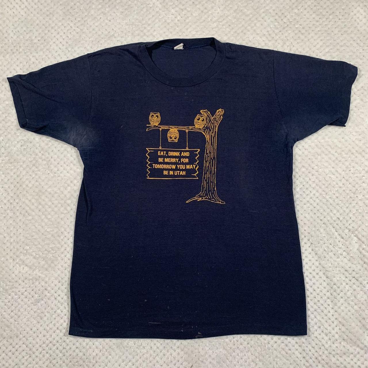 Vintage eagles nest t shirt there's a oil stain in - Depop