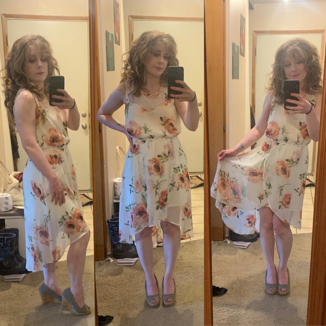 As u wish floral cheap dress