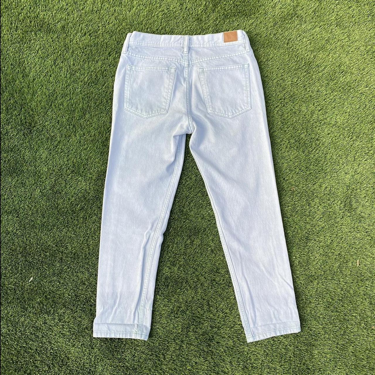 bdg mens dad fit light wash jeans -BDG mens dad... - Depop