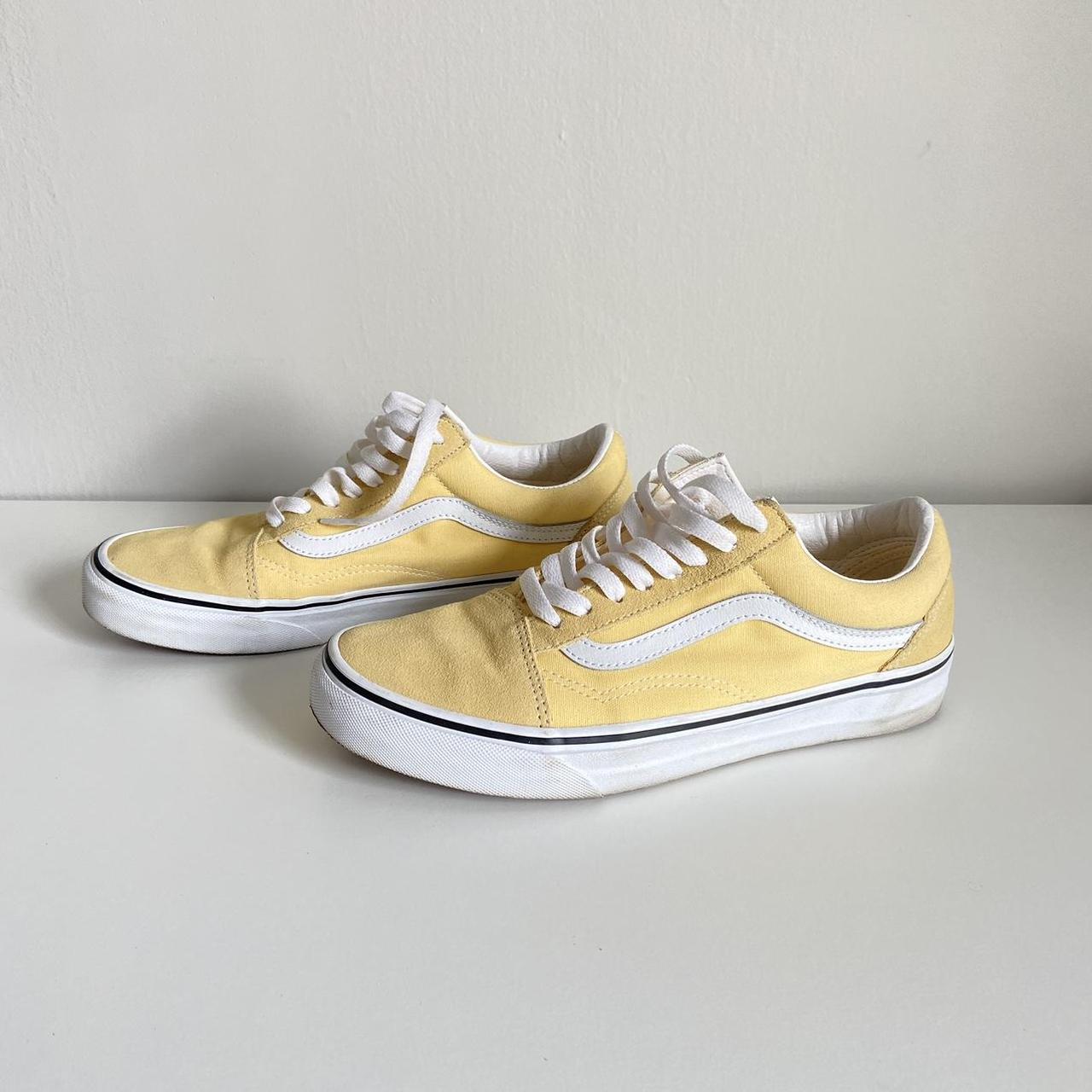 Pale on sale yellow vans