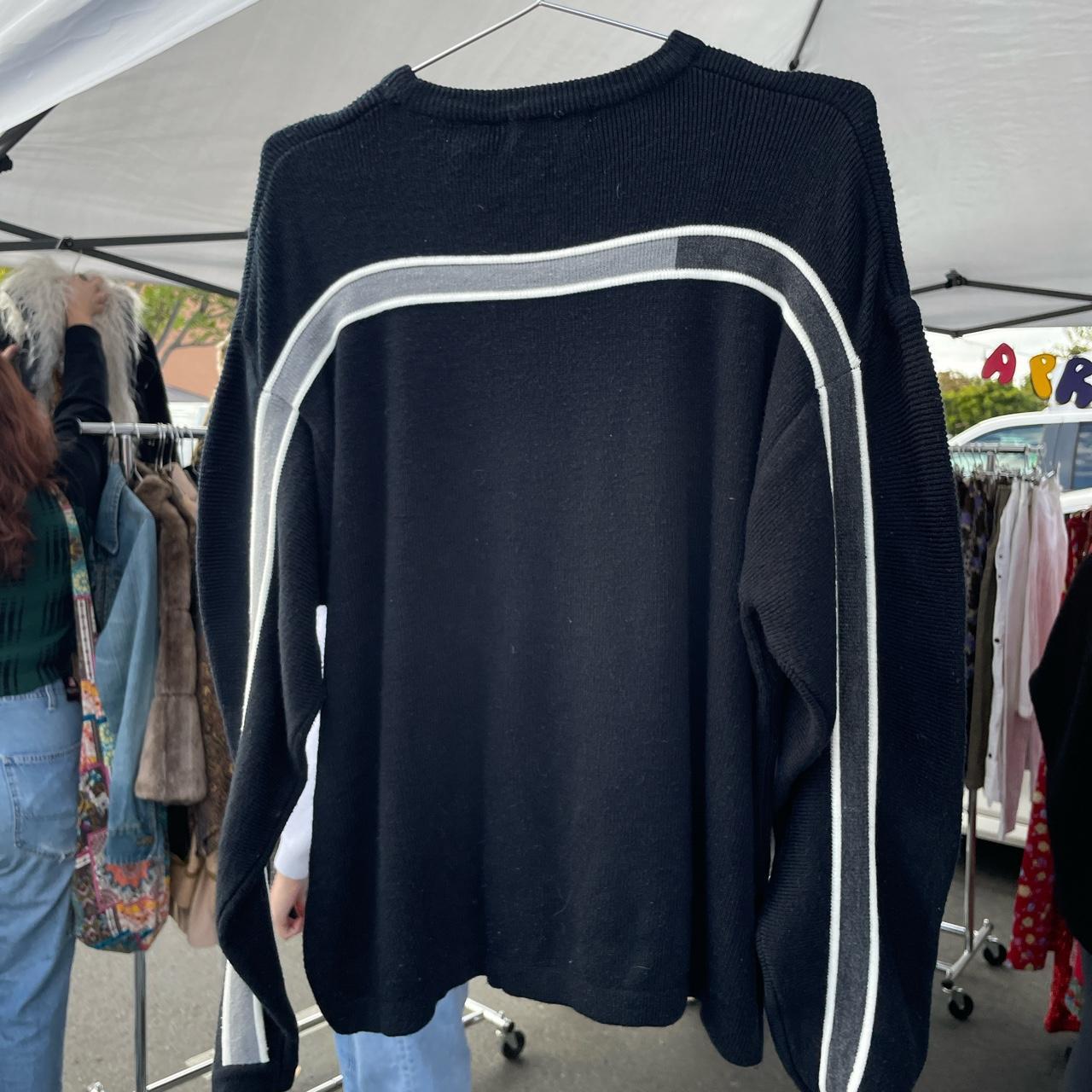 Xtreme gear black and grey sweater size large Tagged... Depop