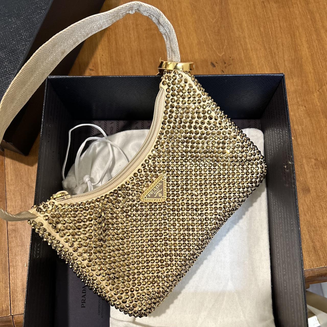 Prada Re Edition Gold bag Brand new. 100 Authentic