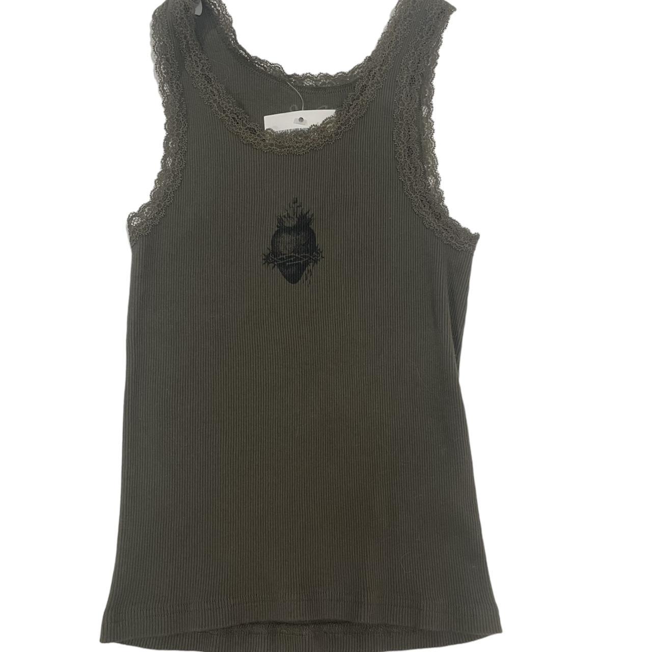 Brandy Melville Ronnie Tank army green / khaki... Depop