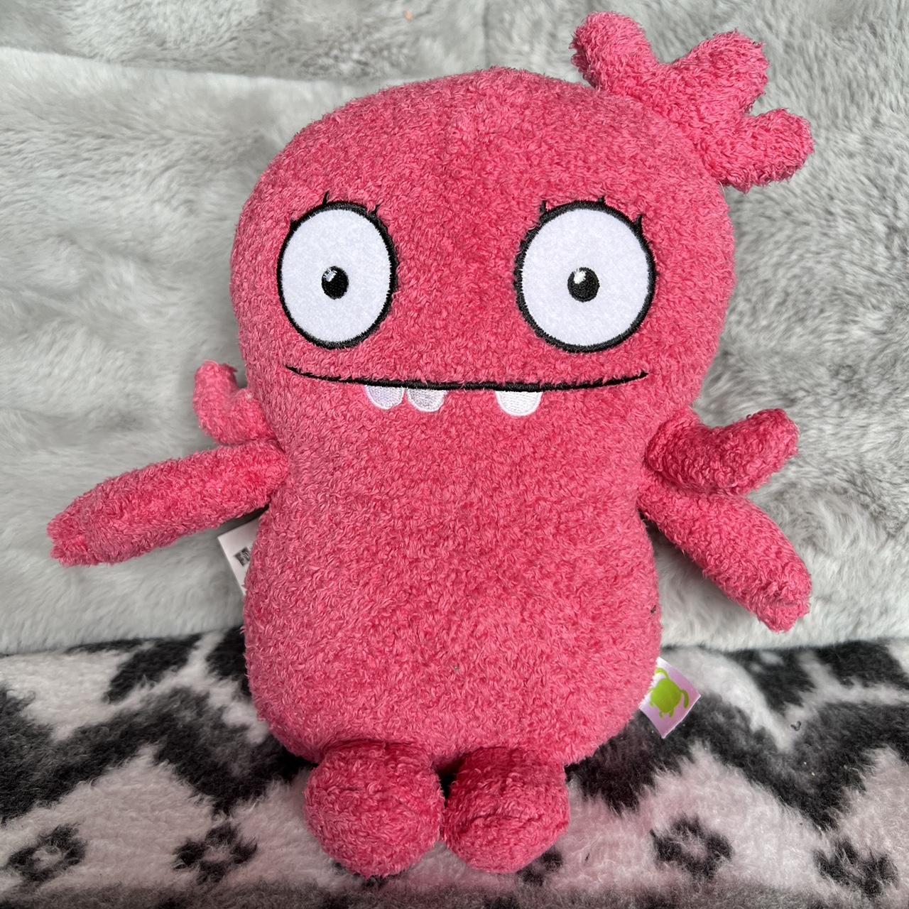 Pink ugly dolls plushie soft toy From a smoke free... - Depop