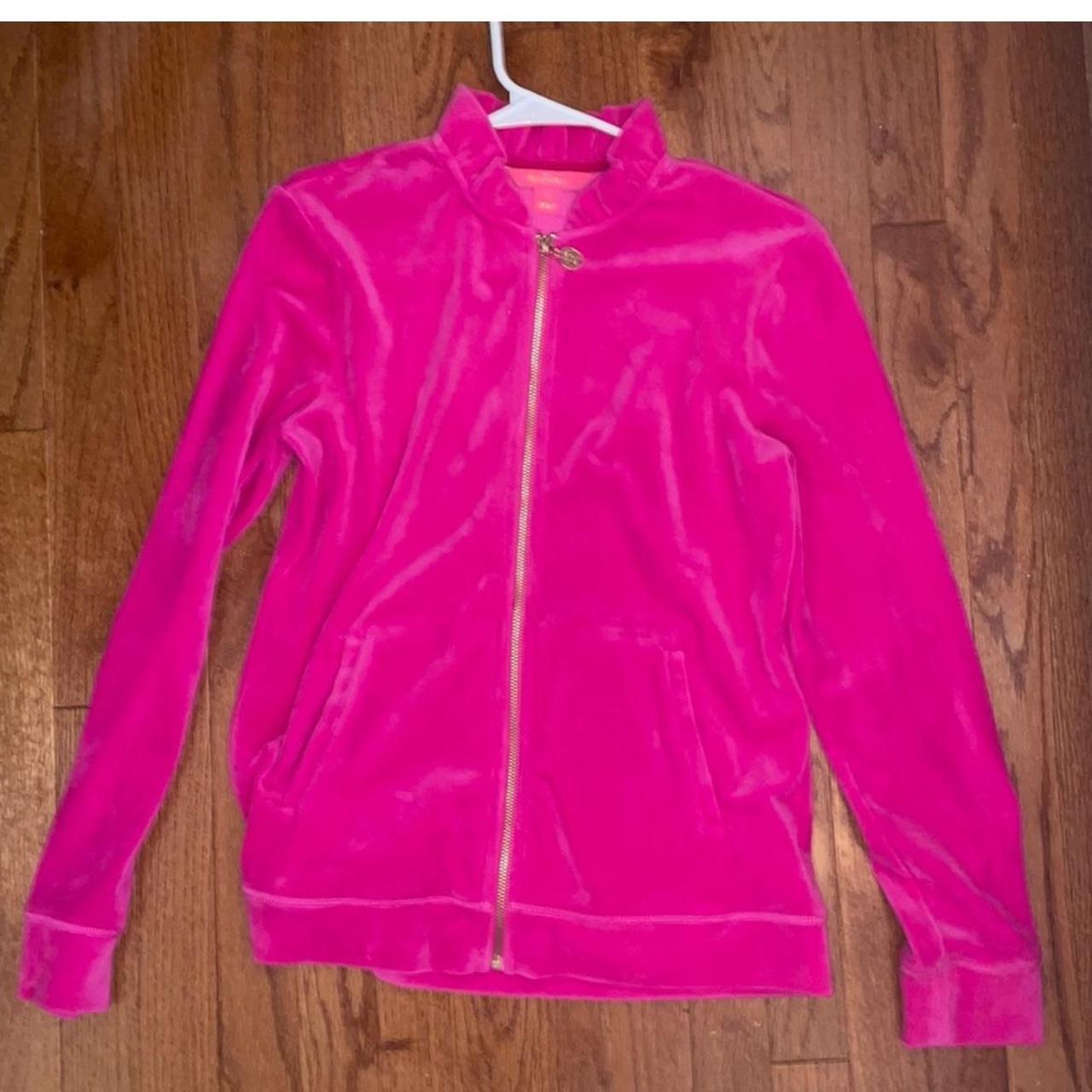 Lilly pulitzer velour online jacket