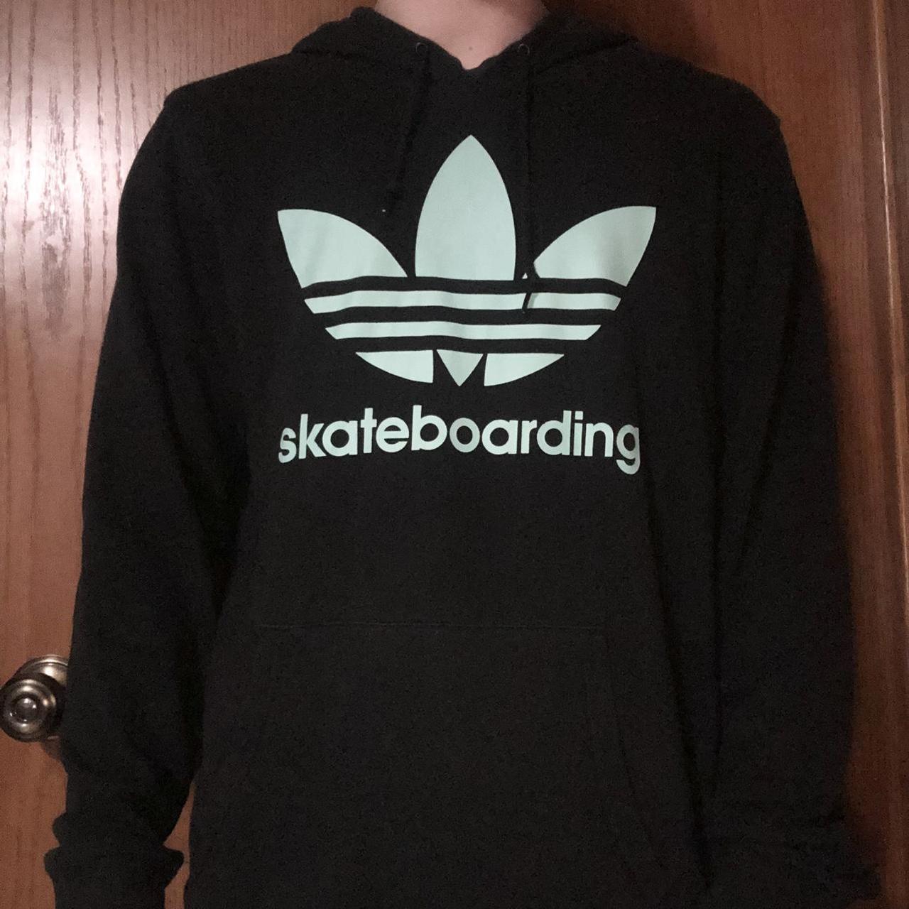 Adidas Climalite Skateboarding Hoodie *Material is... Depop