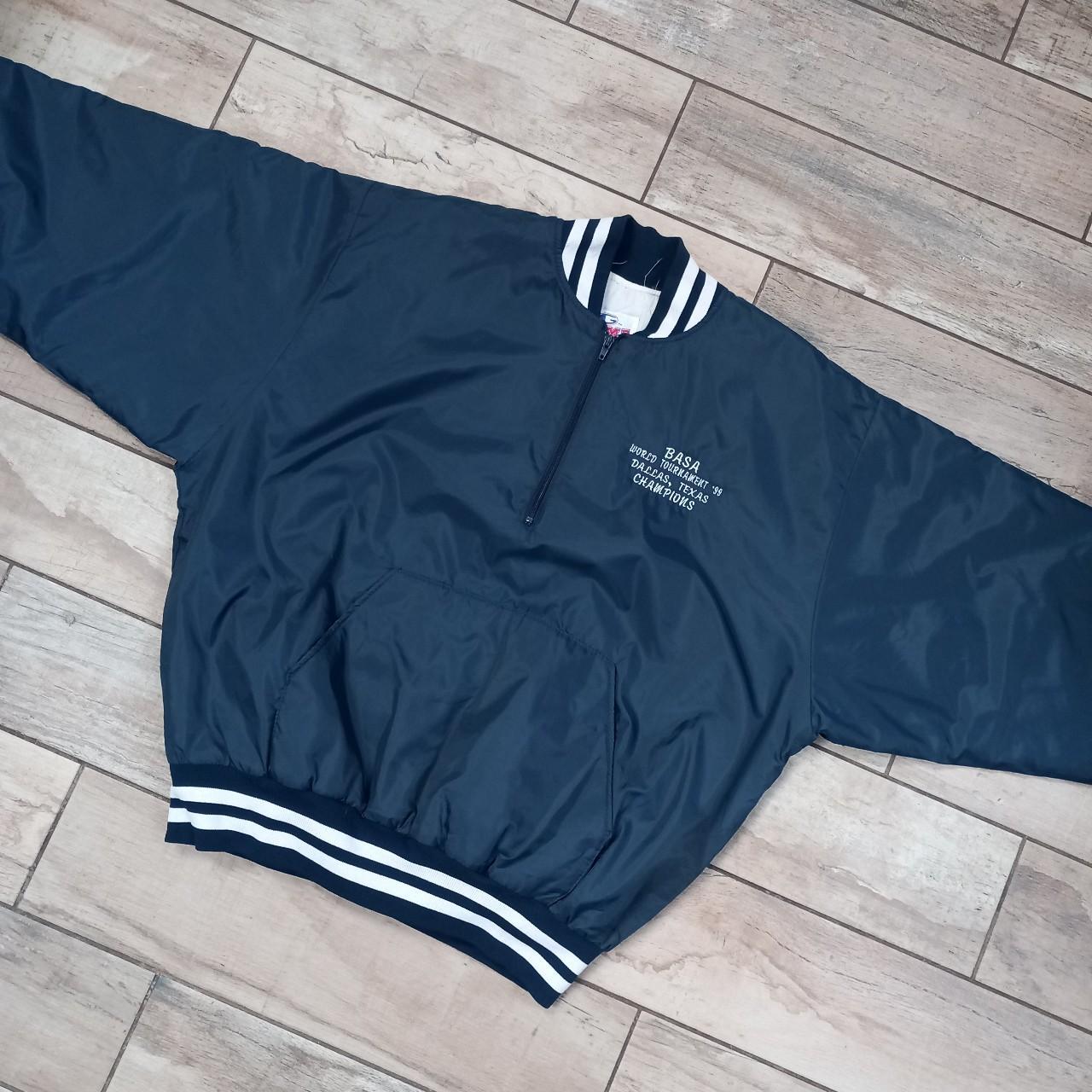 VINTAGE Game Sportswear Jacket Men Small Blue New Jersey