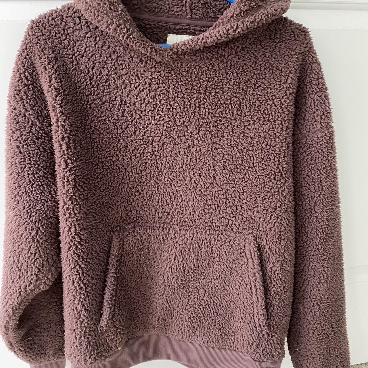 American eagle 2024 fuzzy hoodie