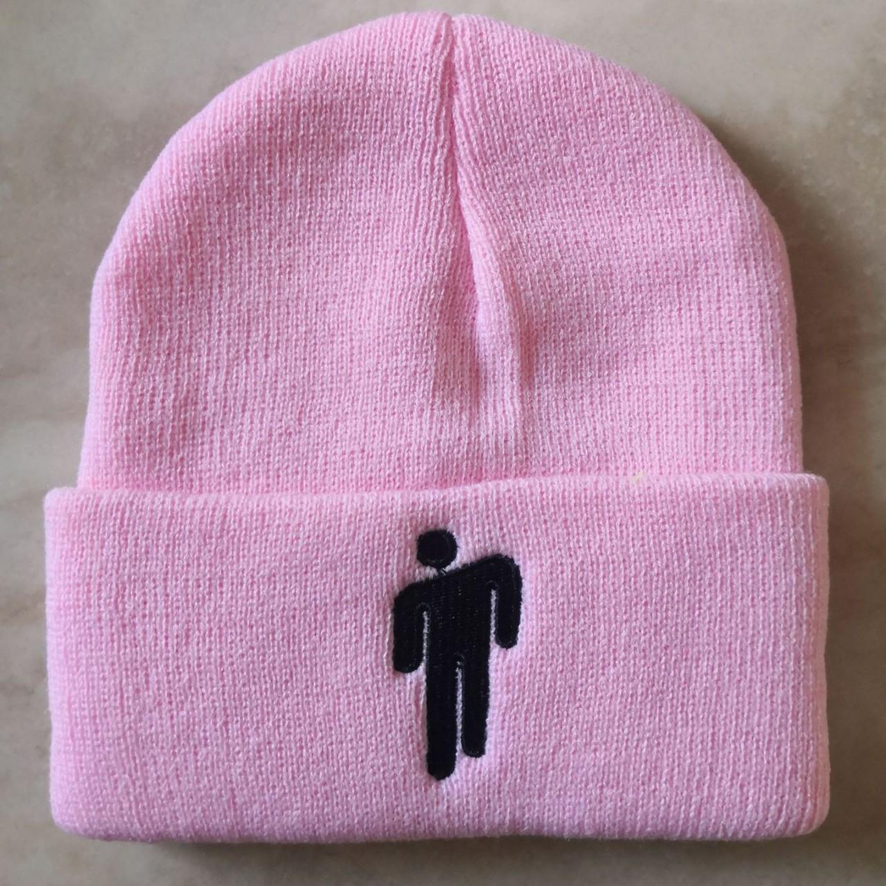 Pink Billie Merch Beanie Billie Eilish Stripes Beanie 425618