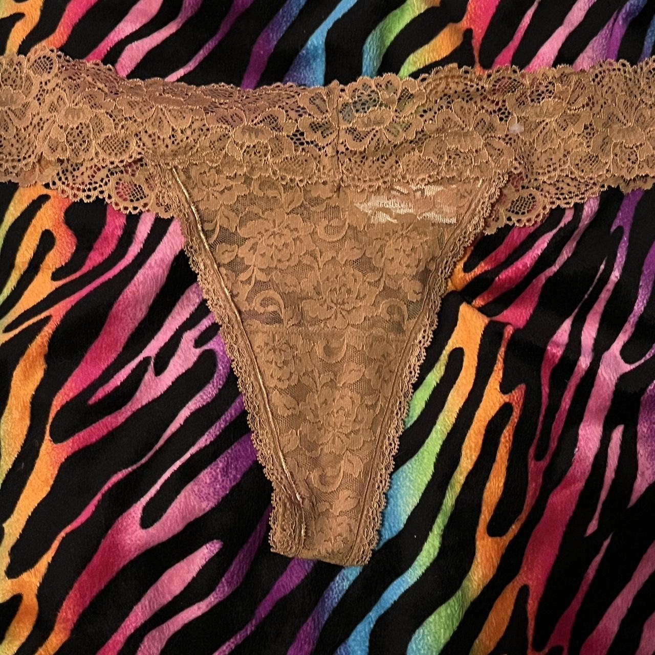brand new brown lace panties y2k from macys Depop