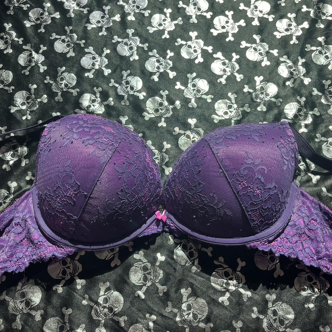 Pink purple-bra - Depop