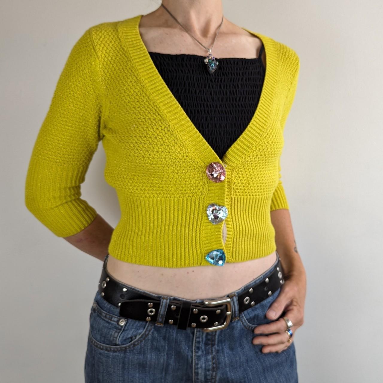 River island yellow on sale cardigan