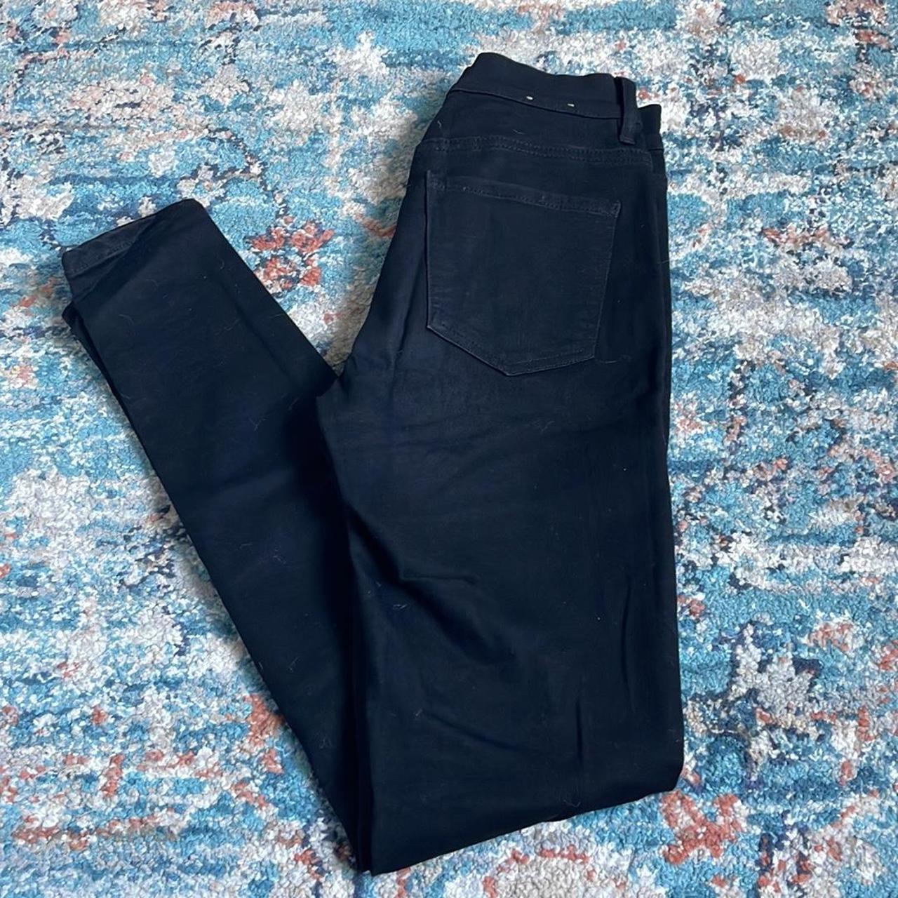 Garage Black Skinny Jeans Long Size 1 - Depop