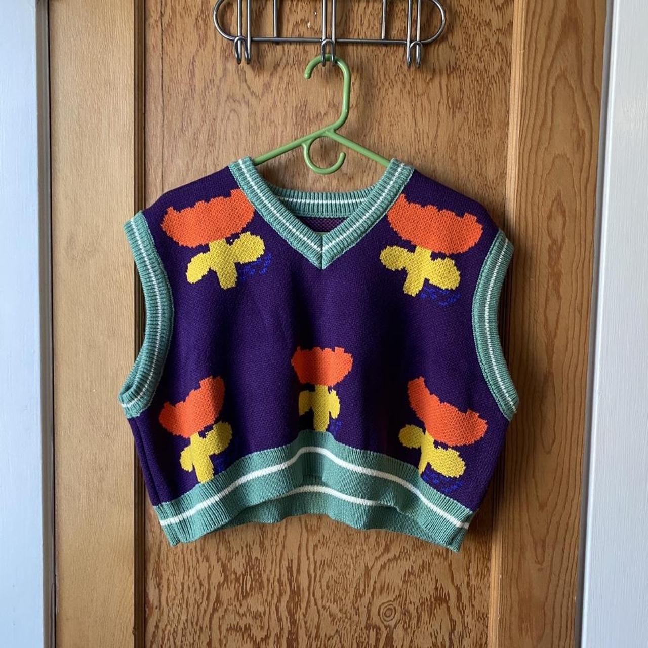 Discontinued Kina and Tam Tulip Sweater Vest never...