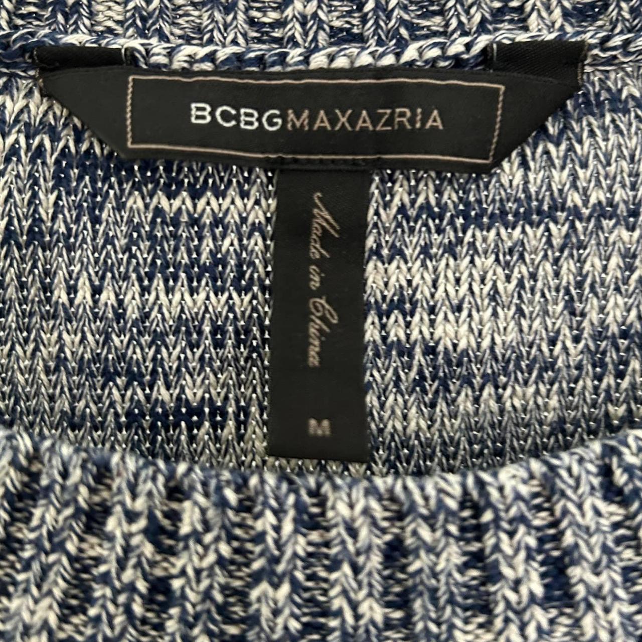 Colorblock asymmetrical sweater by BCBG Max Depop