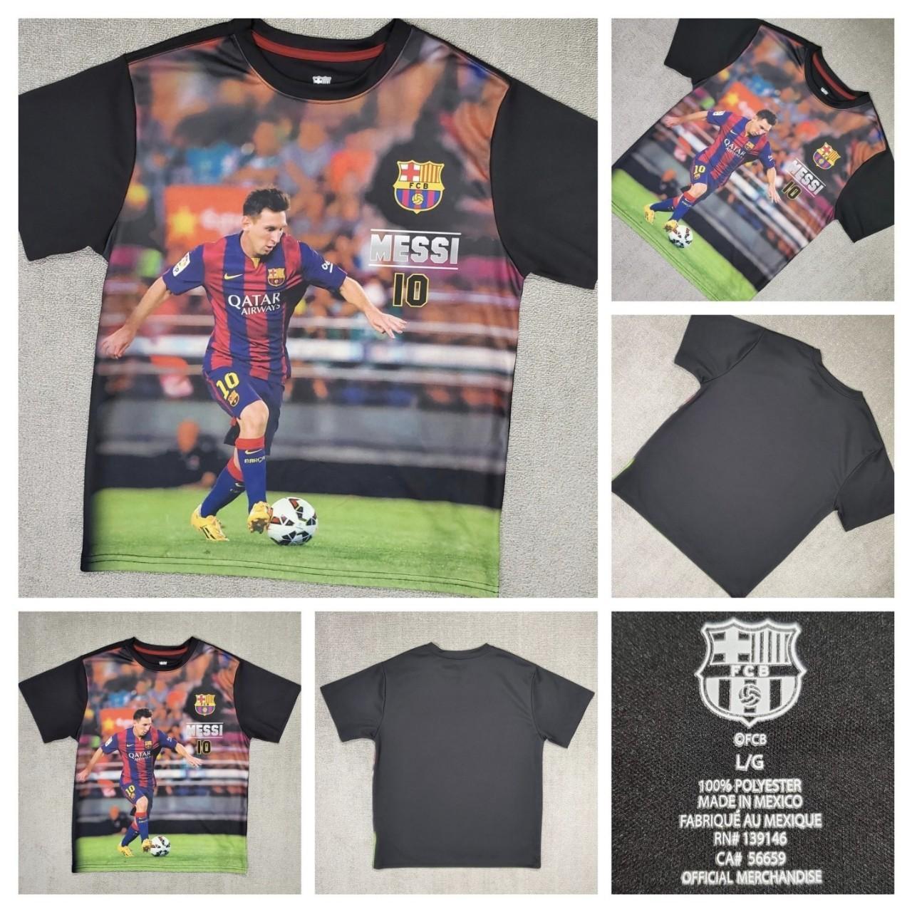 Barcelona Lionel Messi soccer jersey Qatar - Depop